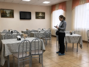 проверка общей зона в пансионате